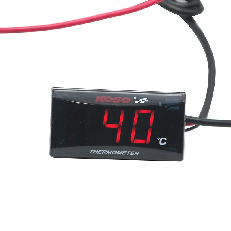 12V Digital Motorcycle Coolant Temperature Meter