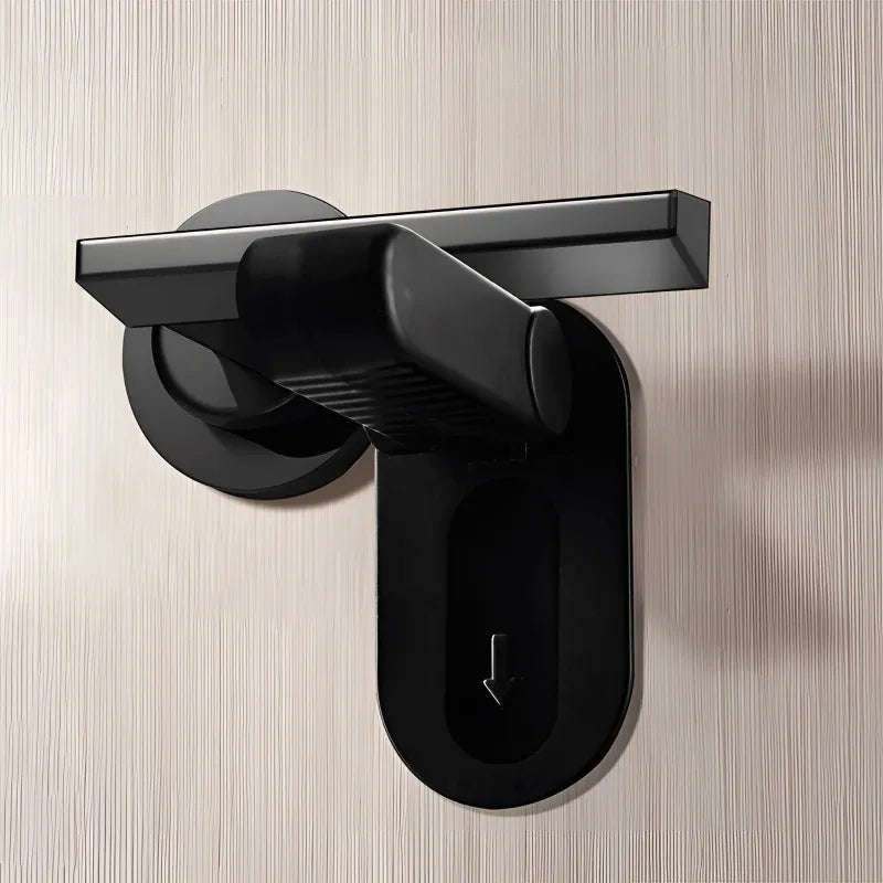 Door Lever Lock Universal Child Proof Handle Locks Baby Safety Locks Punch-free Multifunction Hidden Button Buckle Safety Lock