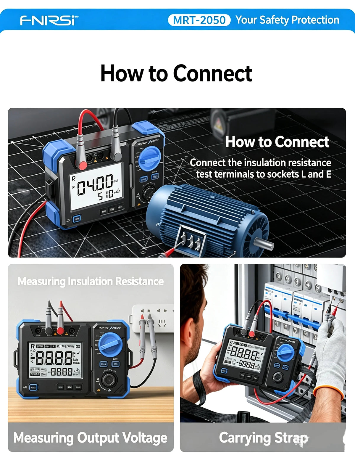 MRT-1050 Insulation Resistance Tester