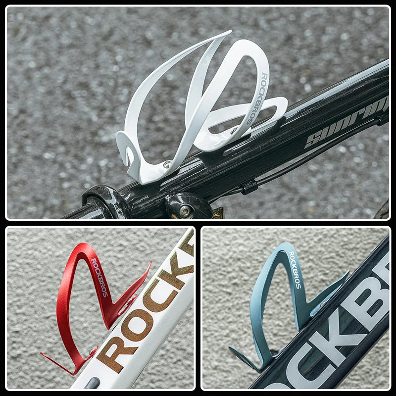 Porte-bouteille d'eau pour vélo en aluminium, léger et réglable