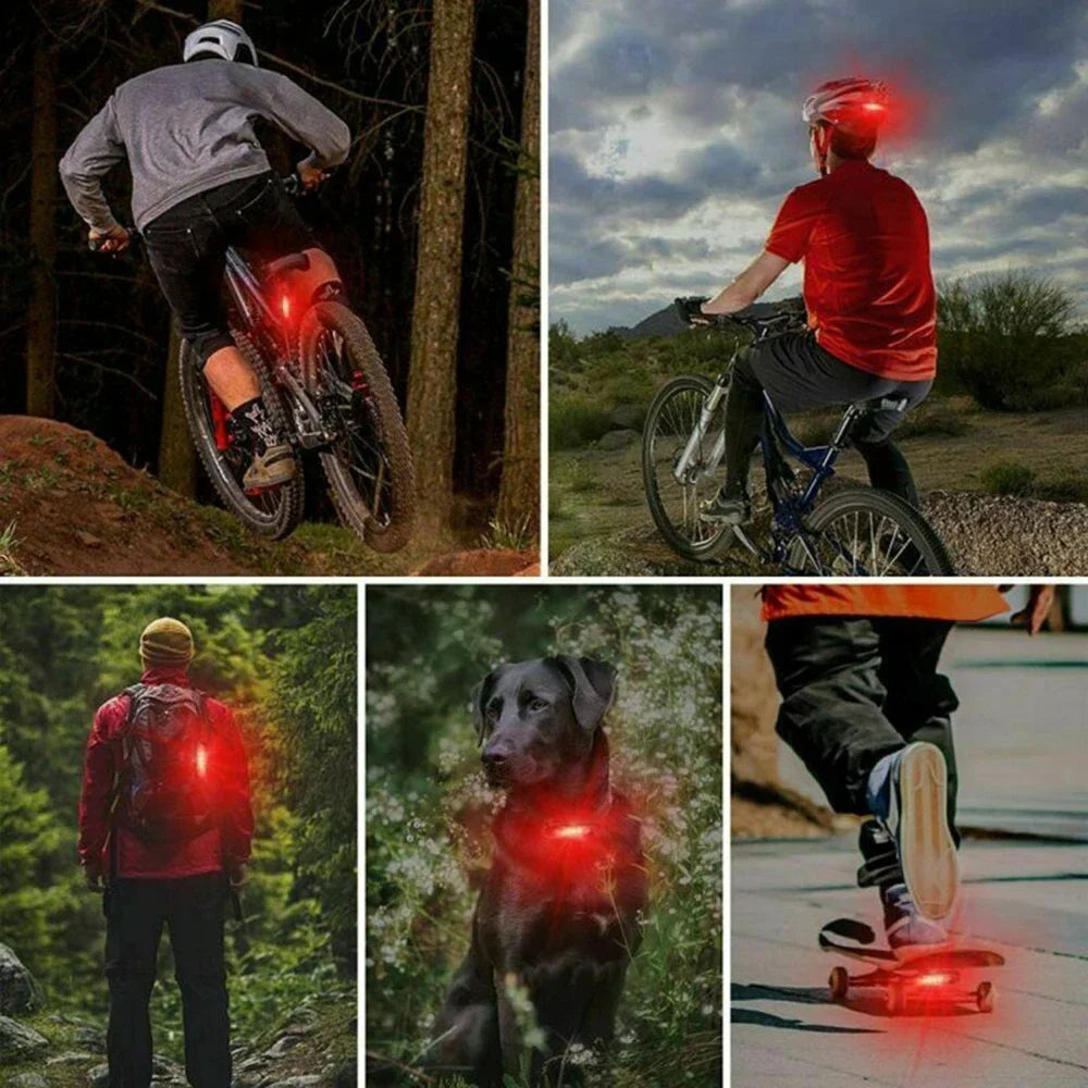 USB-Oplaadbaar Rood Fietsachterlicht