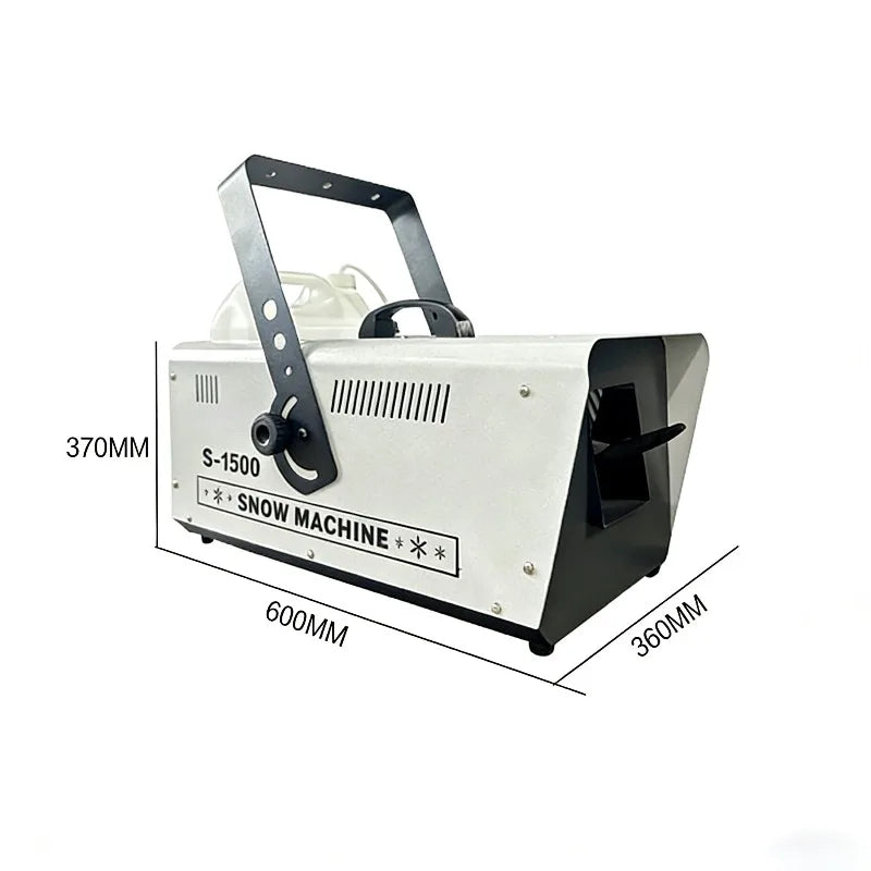 1500W DMX512 snemaskine med kablet og trådløst kontrol
