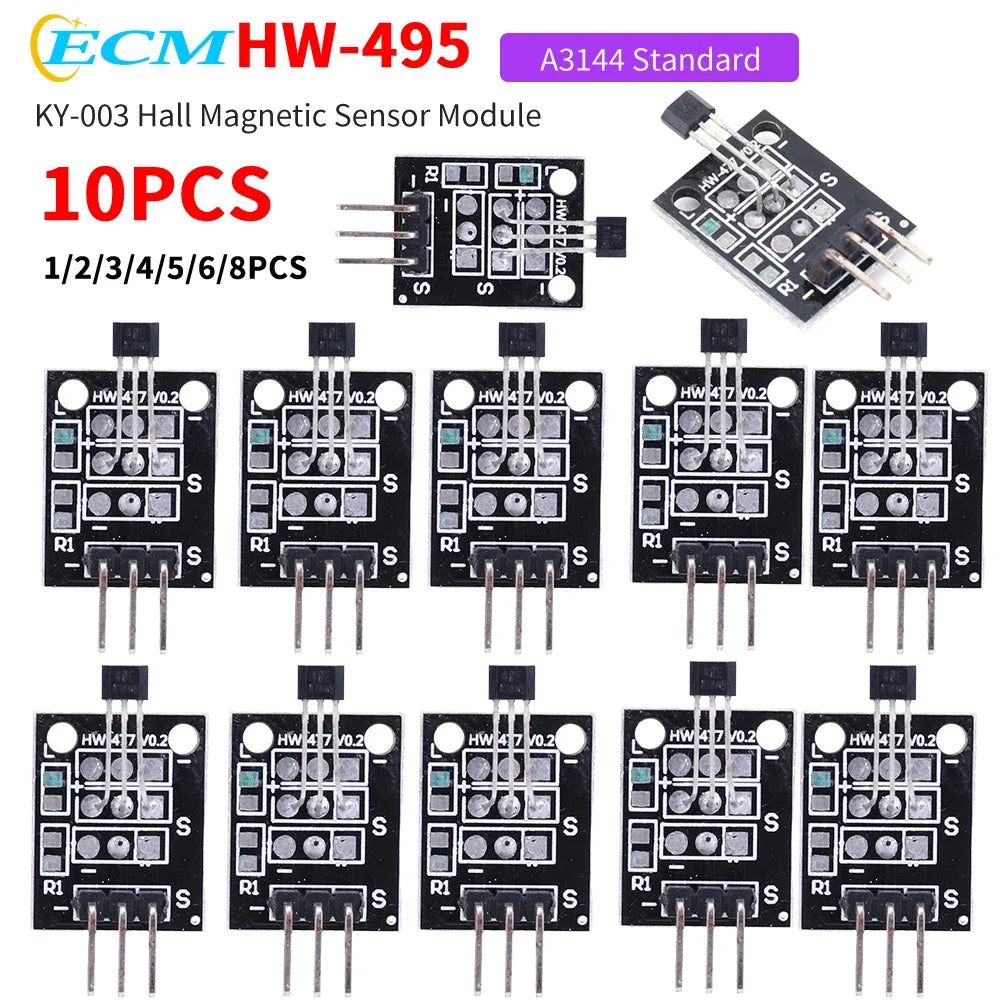 KY-003 A3144 Hall Effect Magnetic Sensor Module for Arduino