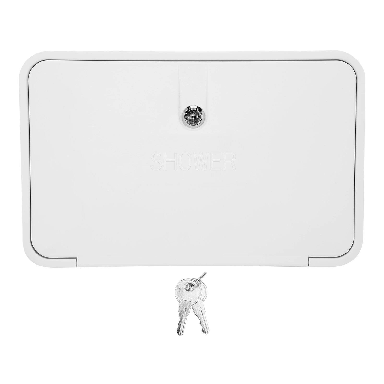 RV Exterior Shower Box Kit Outdoor Washing Kit With Lock For Boat Yacht Camper Motorhome