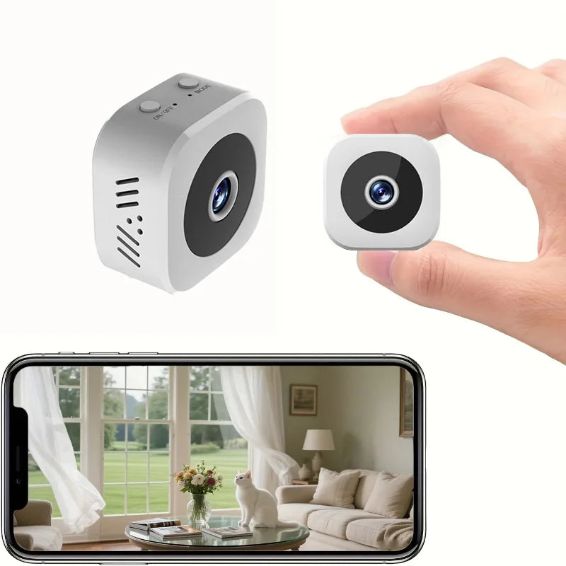 Mini Wi-Fi Security Camera with Motion Detection
