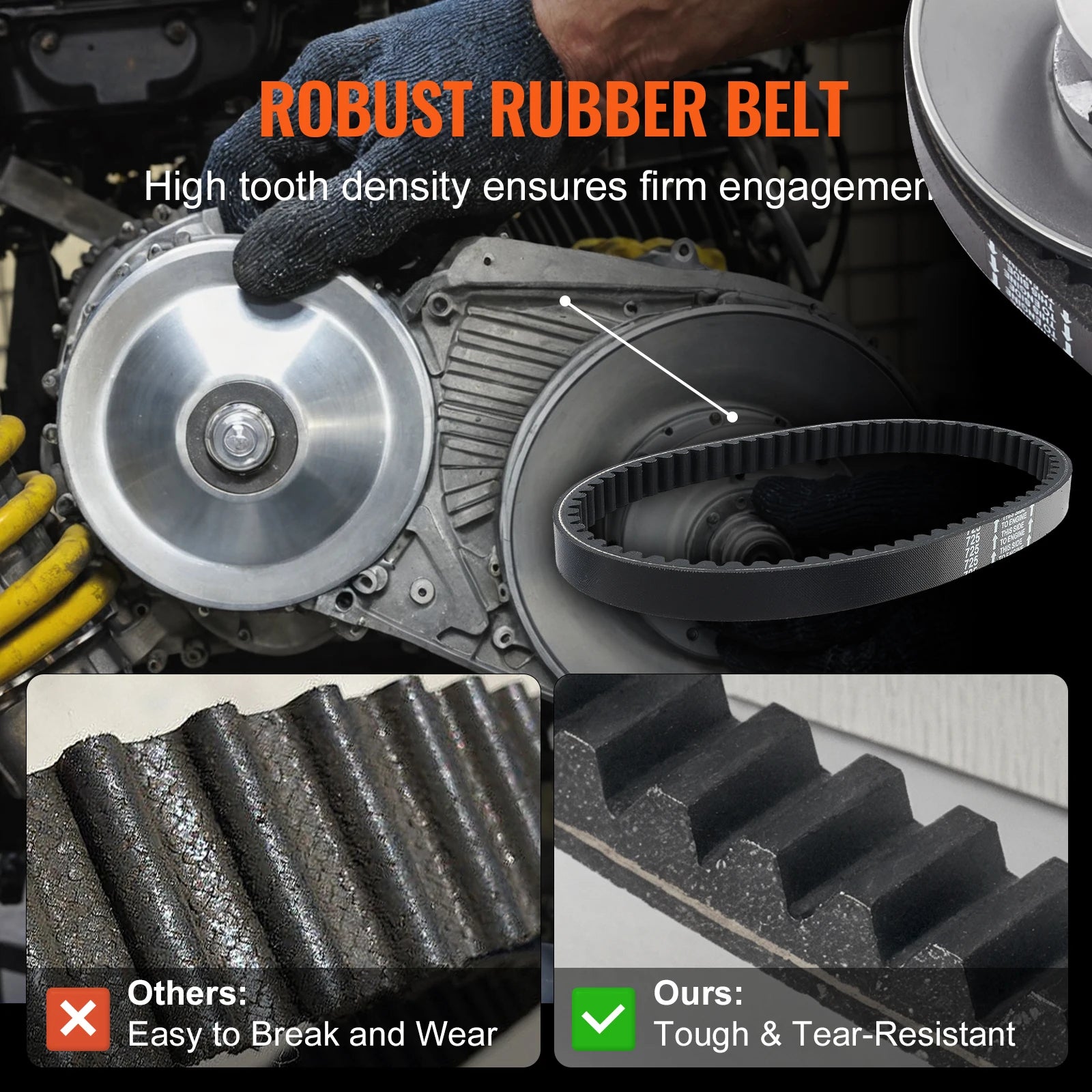 Go-Kart Torque Converter Clutch Kit with Drive Belt