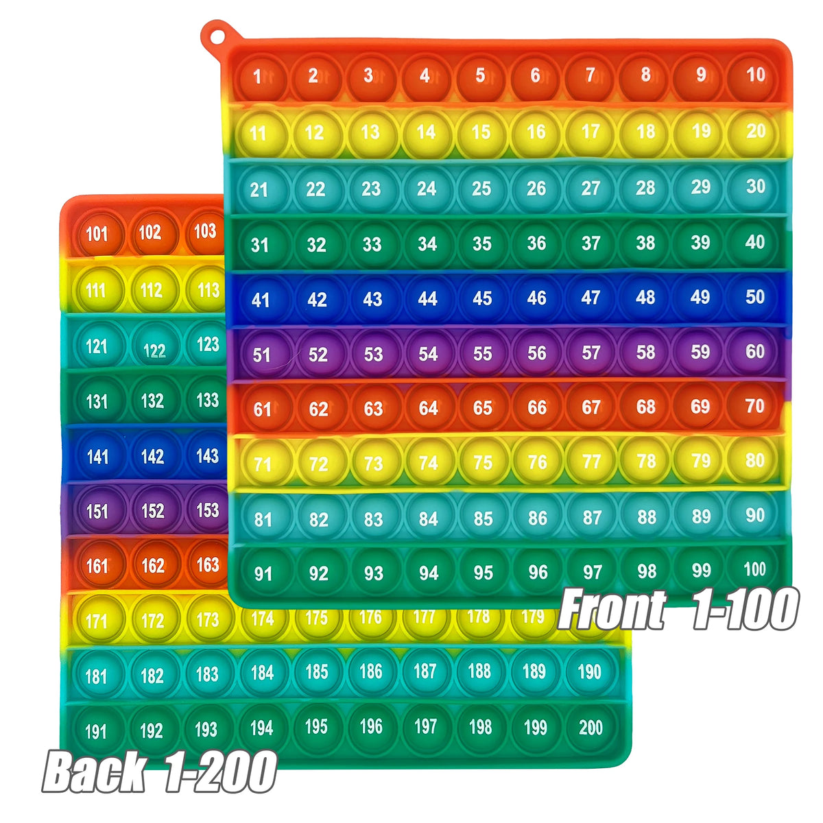 Quadros de contagem de bolhas de dupla face 1–200