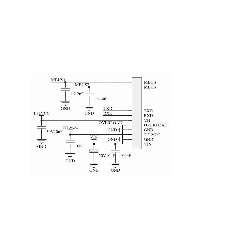 Konwerter TTL UART do M-Bus - master lub slave