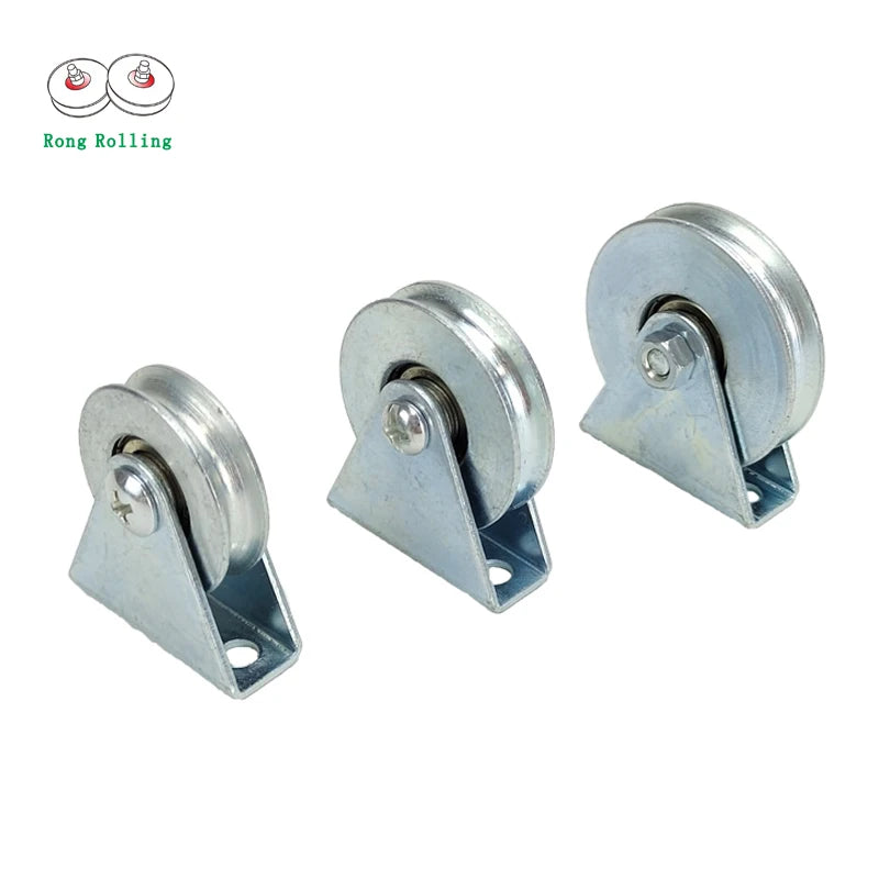 Fixed U-Groove Wire-Rope Pulleys, Pair