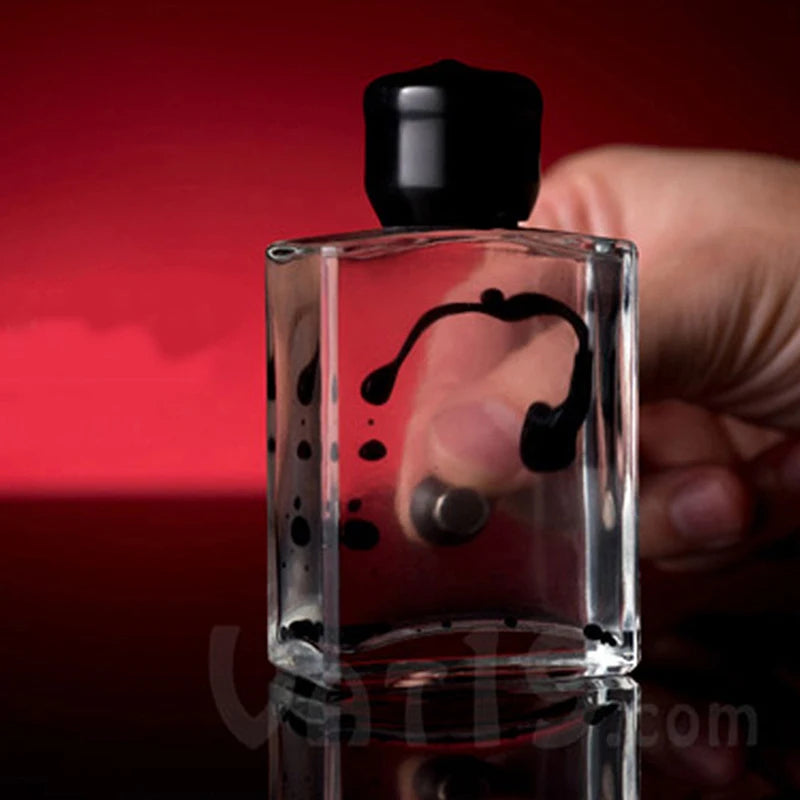 Ferrofluid Magnetic Liquid Display med två magneter