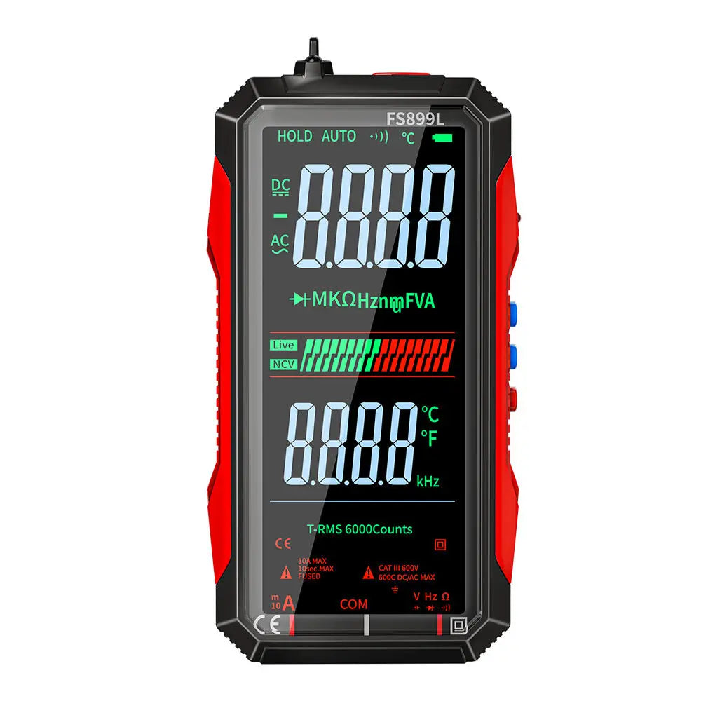 Rechargeable Colour-Screen Digital Multimeter
