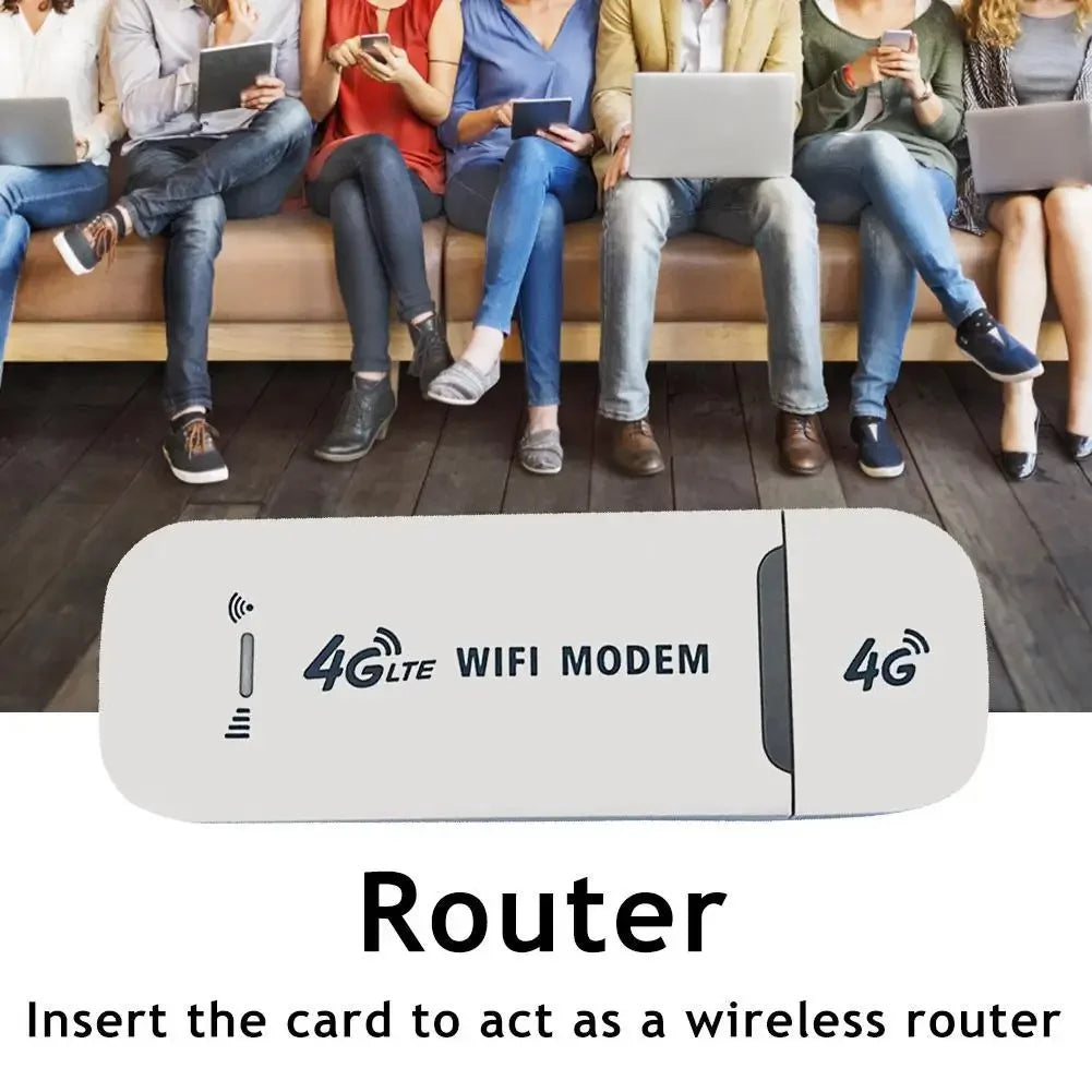 Portable 4G LTE USB WiFi Router 150Mbps