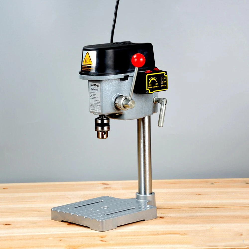 High Speed Mini Benchtop Drill Press 340W 1-10mm Chuck
