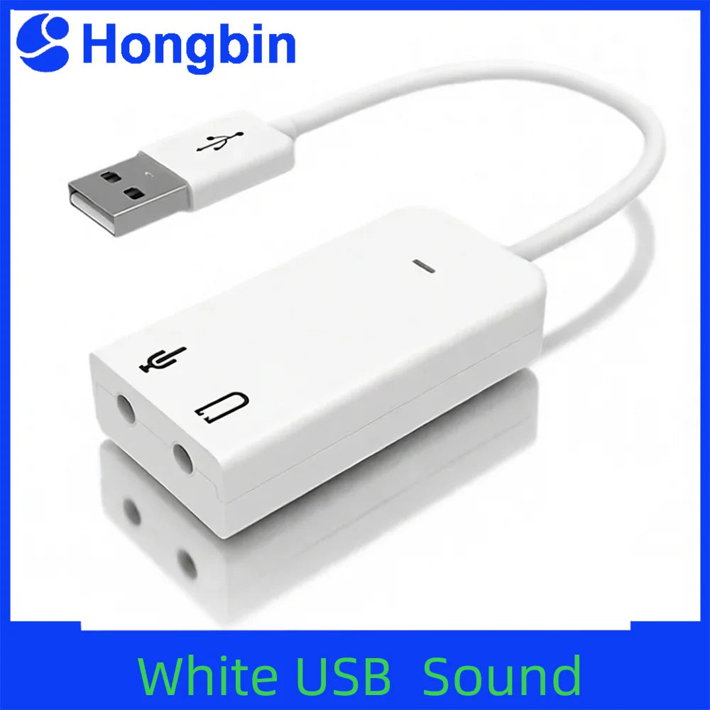 Zvočni adapter USB s priključki 3,5 mm