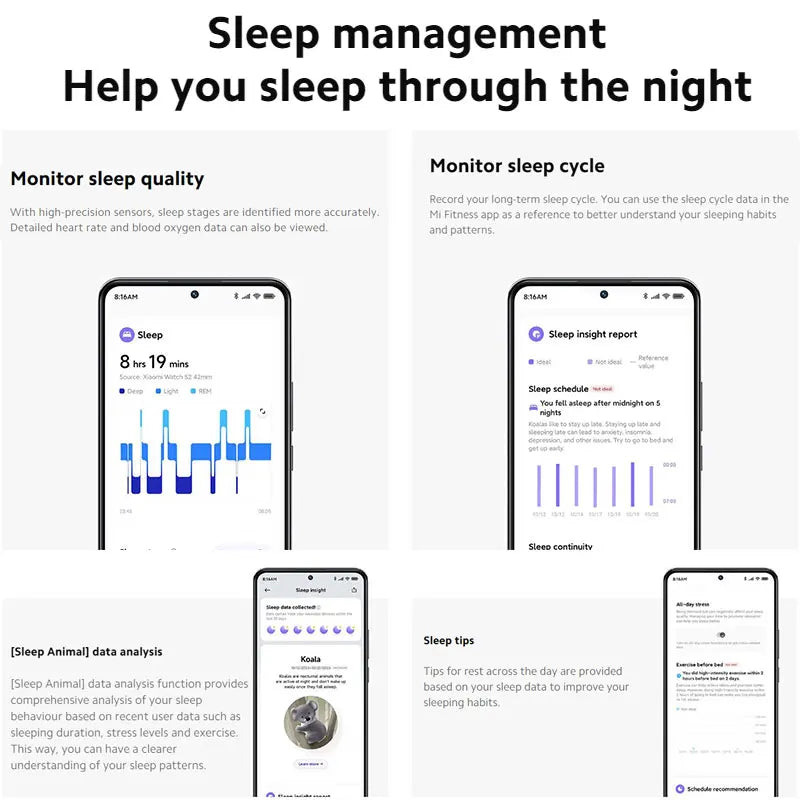 Xiaomi Mi Band 9 Brățară Inteligentă cu Ecran AMOLED