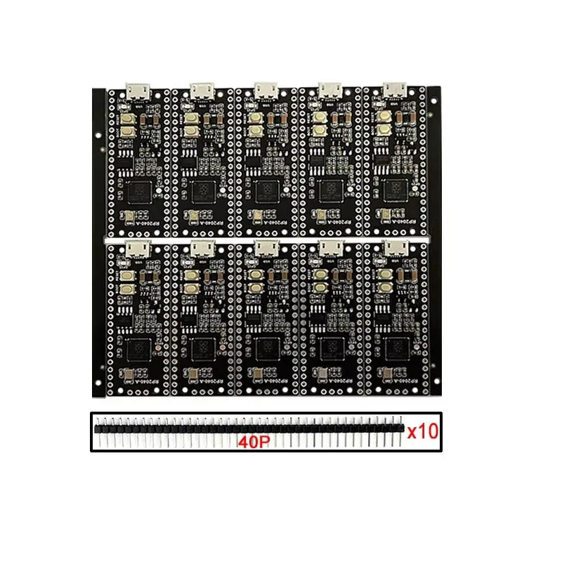 RP2040-A Microcontroller Board - Pack Options