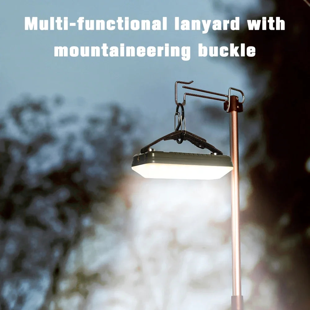 1500LM Portable USB Rechargeable Camping Lantern
