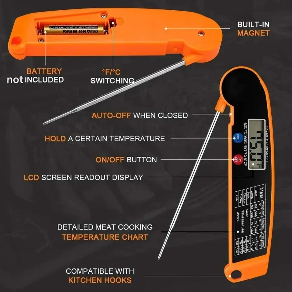 Digital Food Probe Thermometer