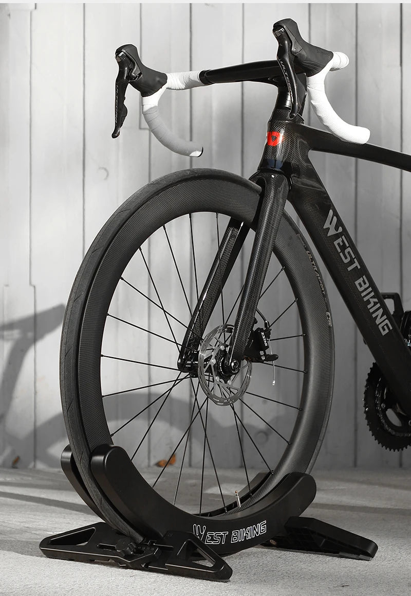 WEST BIKING Adjustable Bicycle Parking Rack MTB Road Bike Indoor Garage Storage Stand Bike Repair Stand Cycling Accessories 