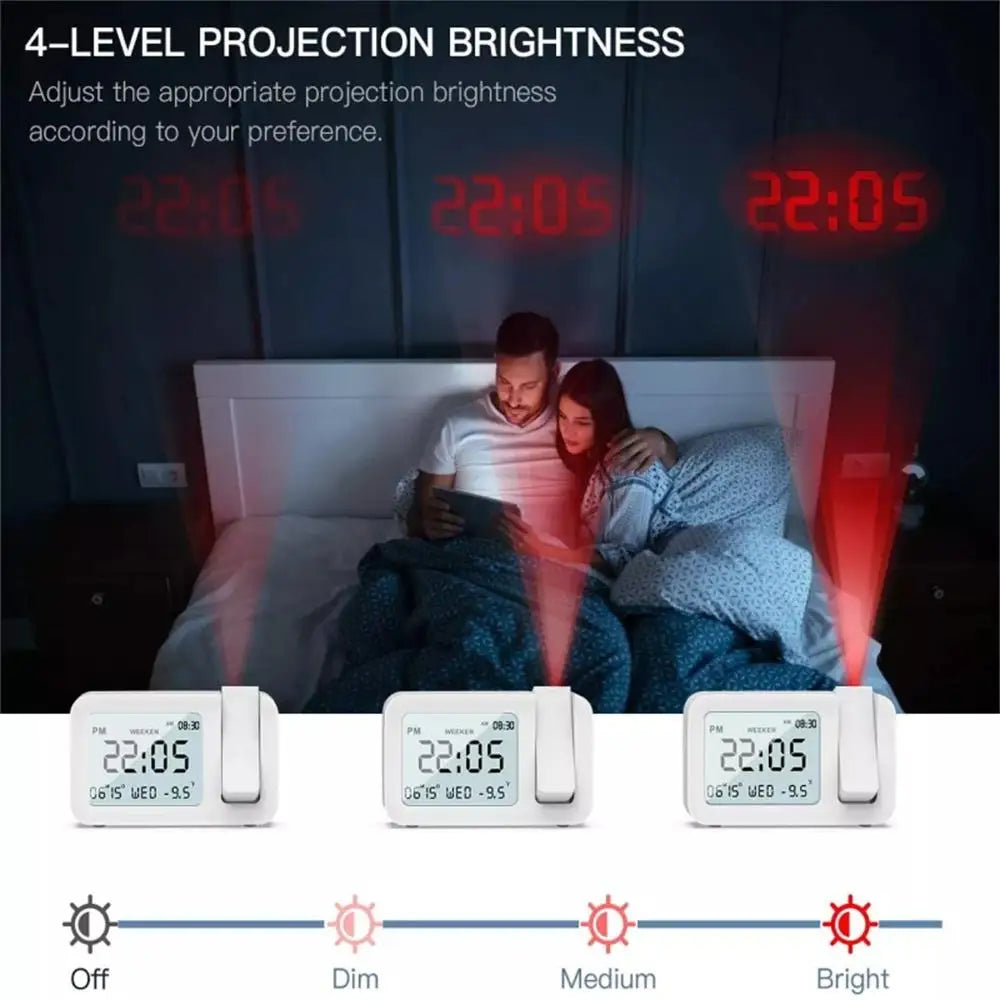 5235 Digital Projection Alarm Clock