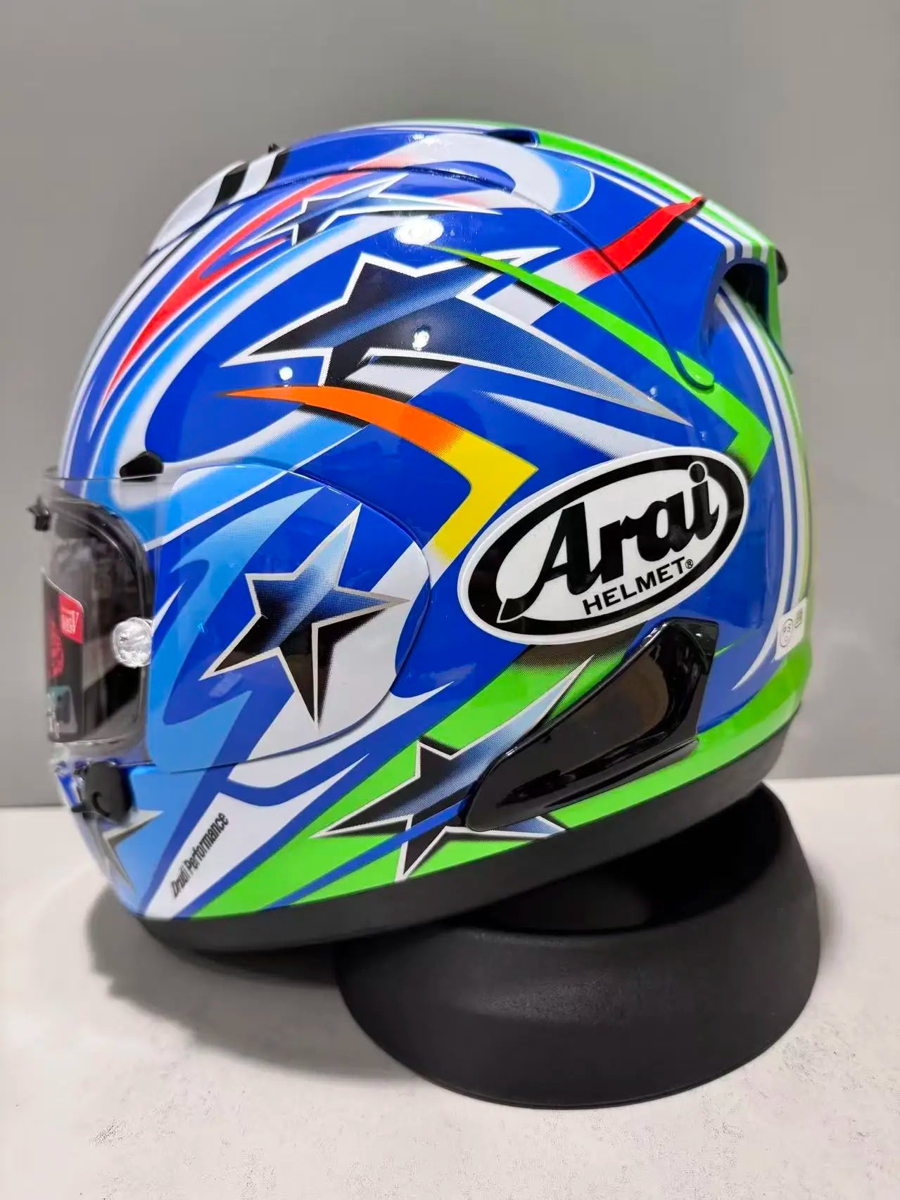 Arai Full Face Motorcycle Helmet RX7X Jian Nakano Green