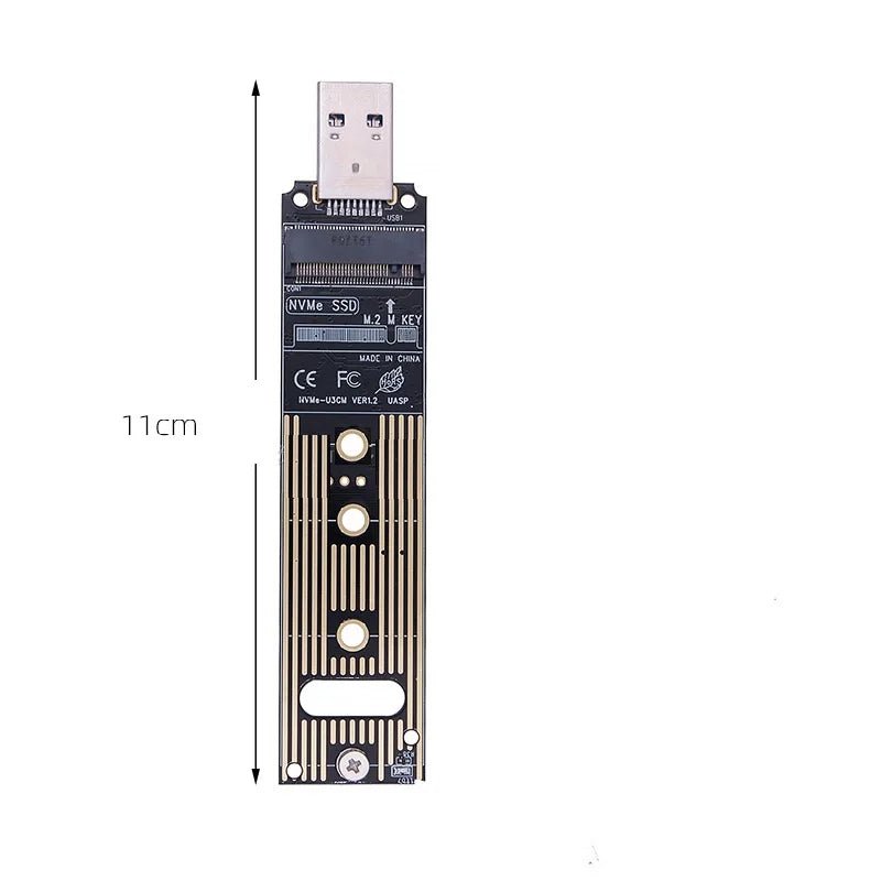 M.2 NVMe-zu-USB-Adapterplatine