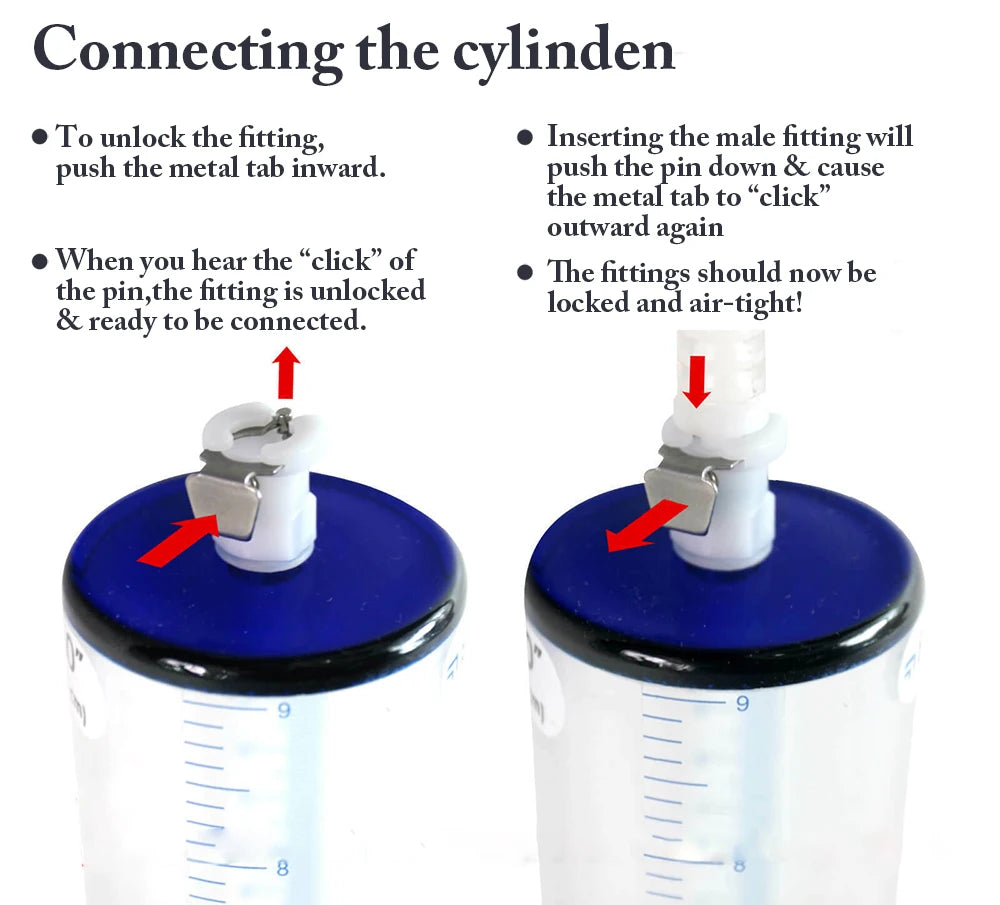 Akrilik Penis Pompası Manuel Vakum Penis Büyütücü