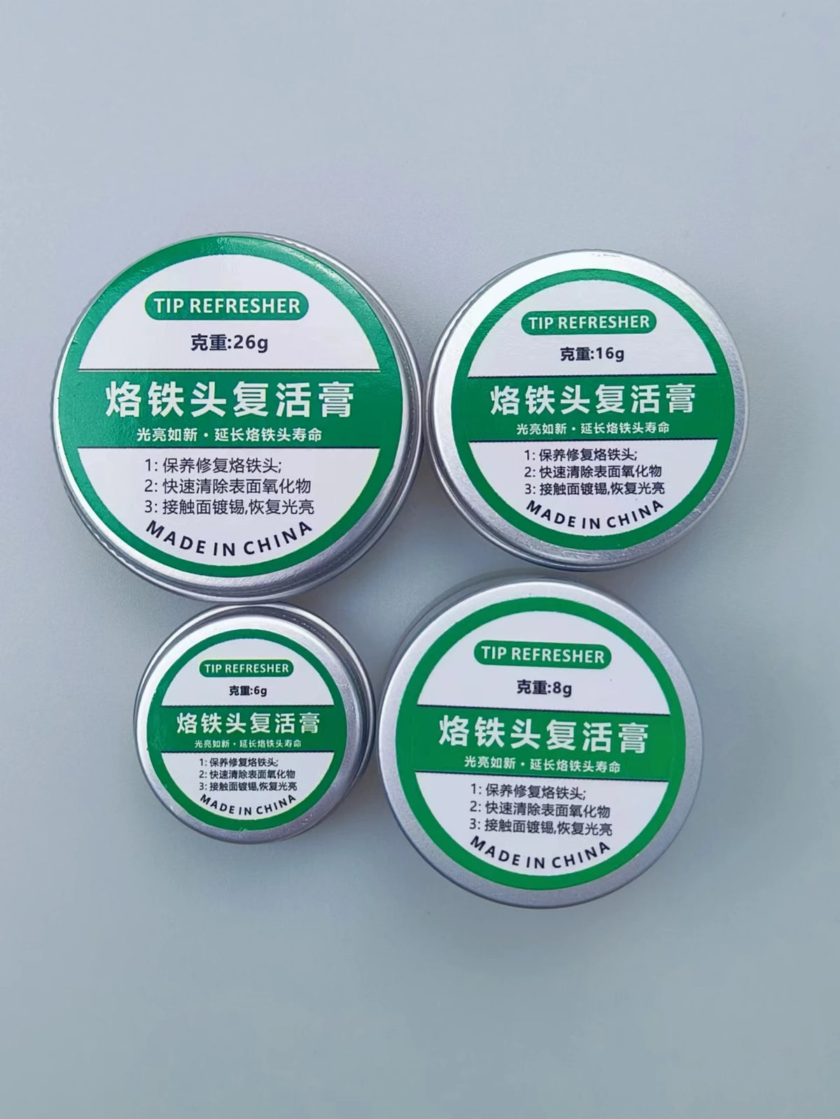 Soldering Tip Cleaning and Tinning Compound