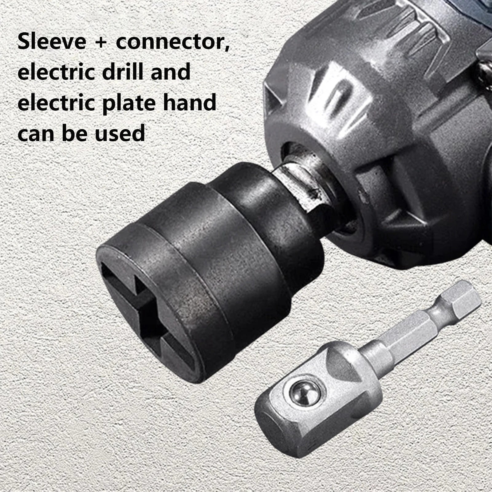 Auto Jack Socket Wrench Adapter for Quick Tire Changes