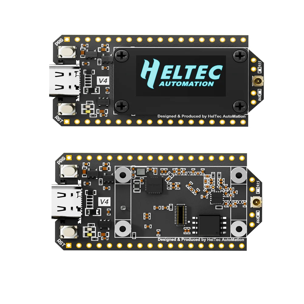 Heltec V4 Meshtastic WiFi LoRa 32 razvodna pločica kućište set meka antena ESP32 SX1262 sol energija BLE Low Power