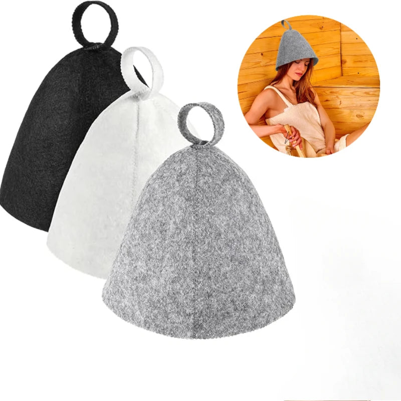 Felt Sauna Hat
