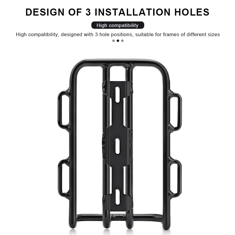 Porte-bagages pour fourche avant de vélo, en 1 ou 2 pièces