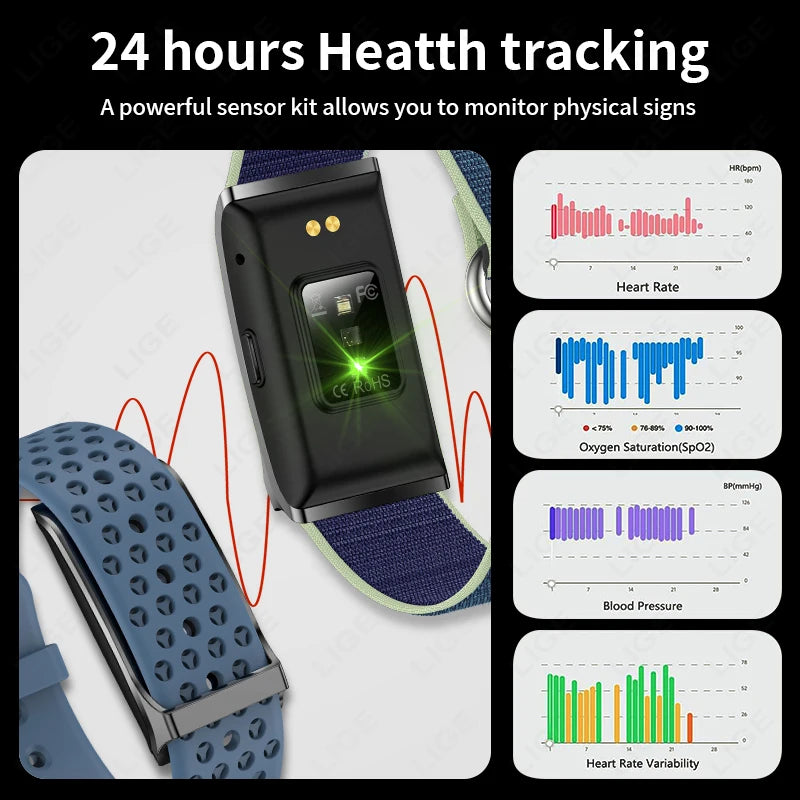 Bracelet connecté de suivi d’activité sans écran