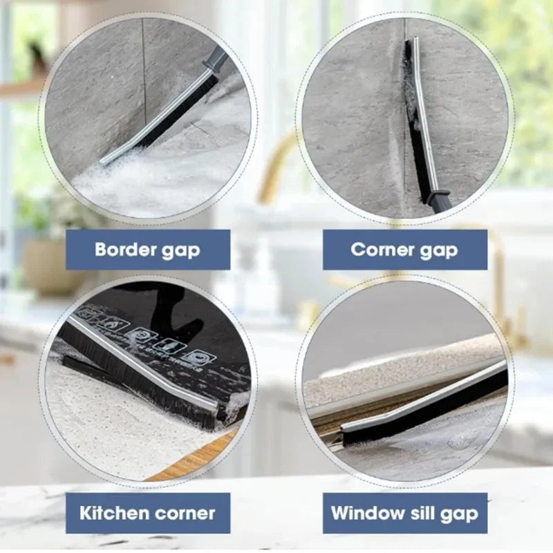5PCS Crevice Cleaning Brush for Tile Grout and Tight Gaps