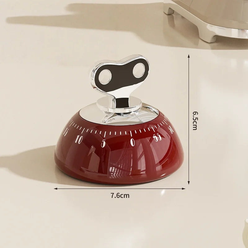 60-Minute Analogue Kitchen Timer, Colour Options