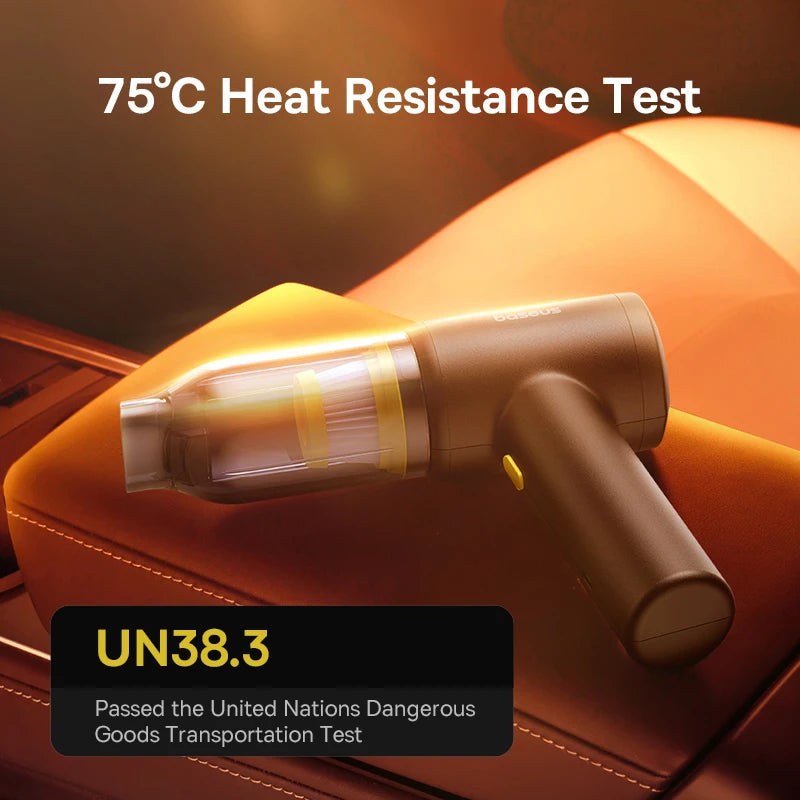 Baseus Car Vacuum Cleaner Wireless Air Dust Blower Gun for Car Powerful Portable Car Cleaning Appliance Cordless Vehicle Cleaner 
