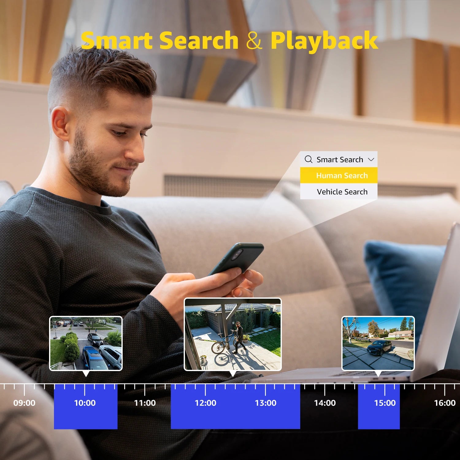 ANNKE 4K 8MP 8CH 5-in-1 Hybrid Security DVR Recorder
