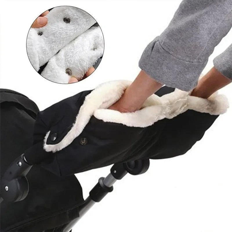 Universal Waterproof Fleece Stroller Gloves