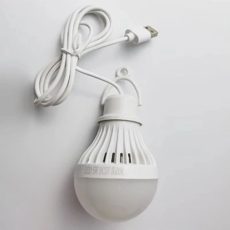 Bec LED suspendat USB 5 V