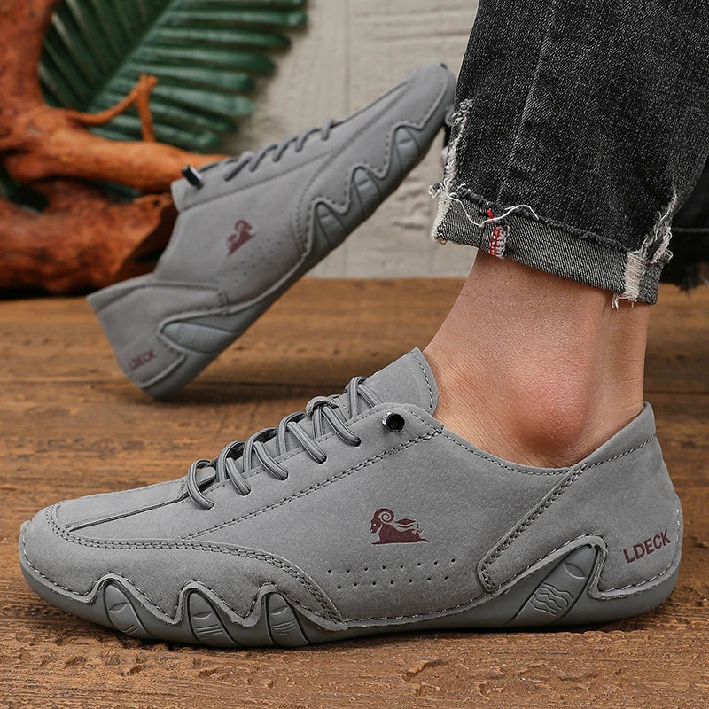 Men Casual Shoes Slip-On Loafers Soft Sole Anti-Slip