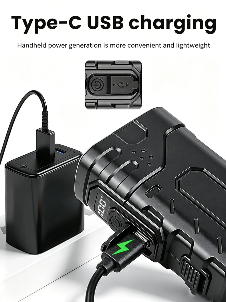 led flashlight strong light super bright long battery life outdoor multifunctional work light small portable flashlight