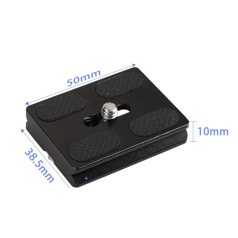 Quick-Release Camera Plate with 1/4 Inch Screw