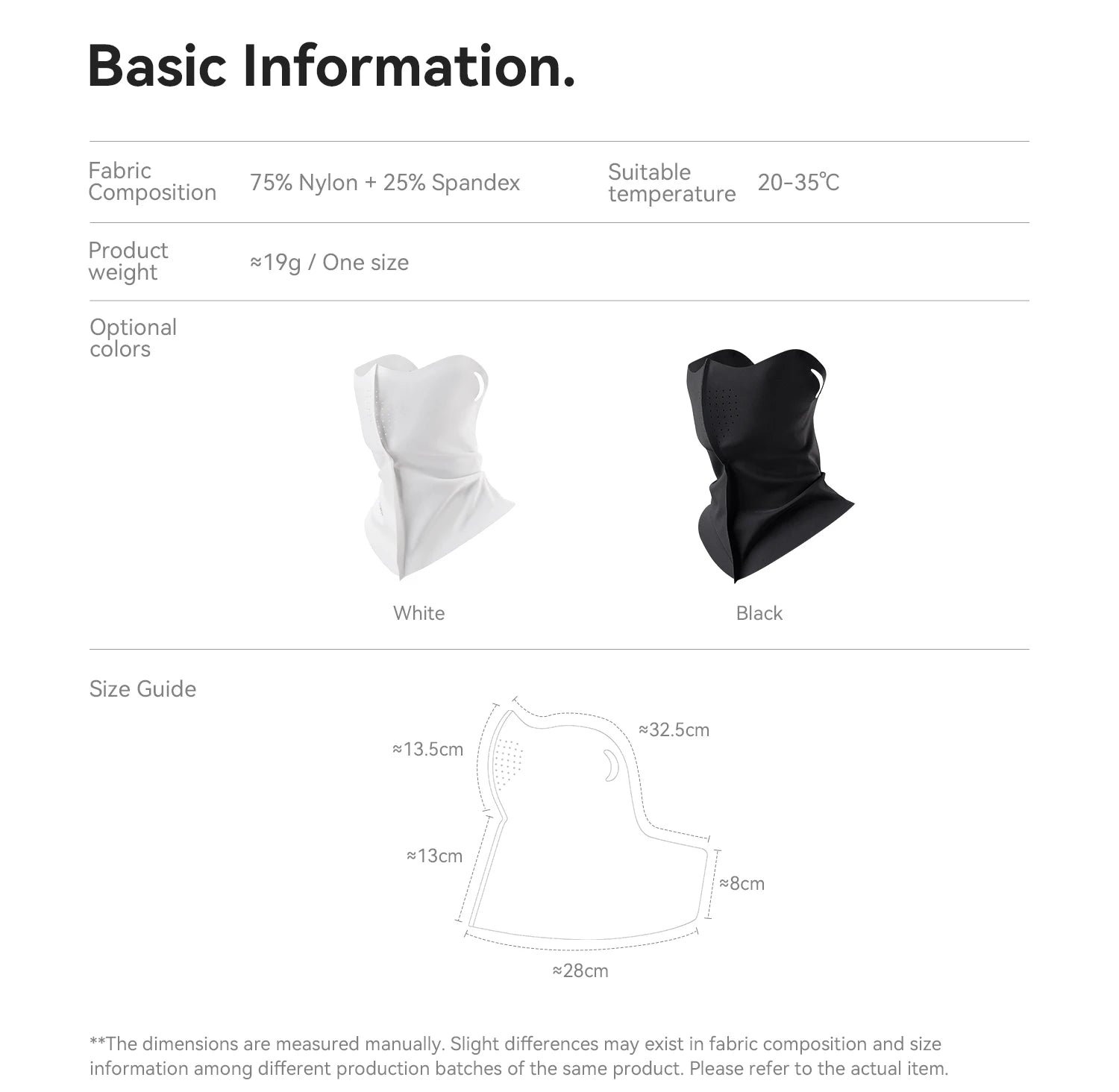 UV Protection Ice Silk Face Scarf Cycling Mask Neck Cover