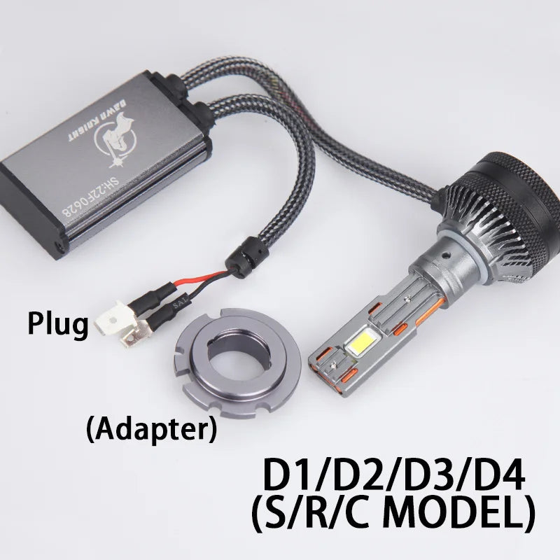 Dawn Knight 140W K5C PLUS H7 H11 H1 H4 LED svjetlosna zraka žarulja 4300K LED HB3 HB4 Dual Copper Tube Led Light Kit za auto 12V 2 kom