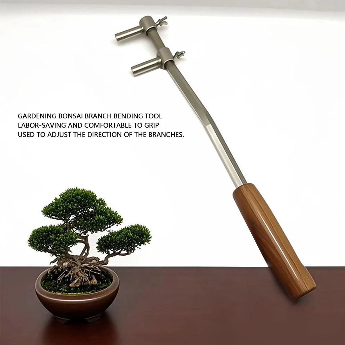 Stainless-Steel Bonsai Branch Bender, 42.5 cm