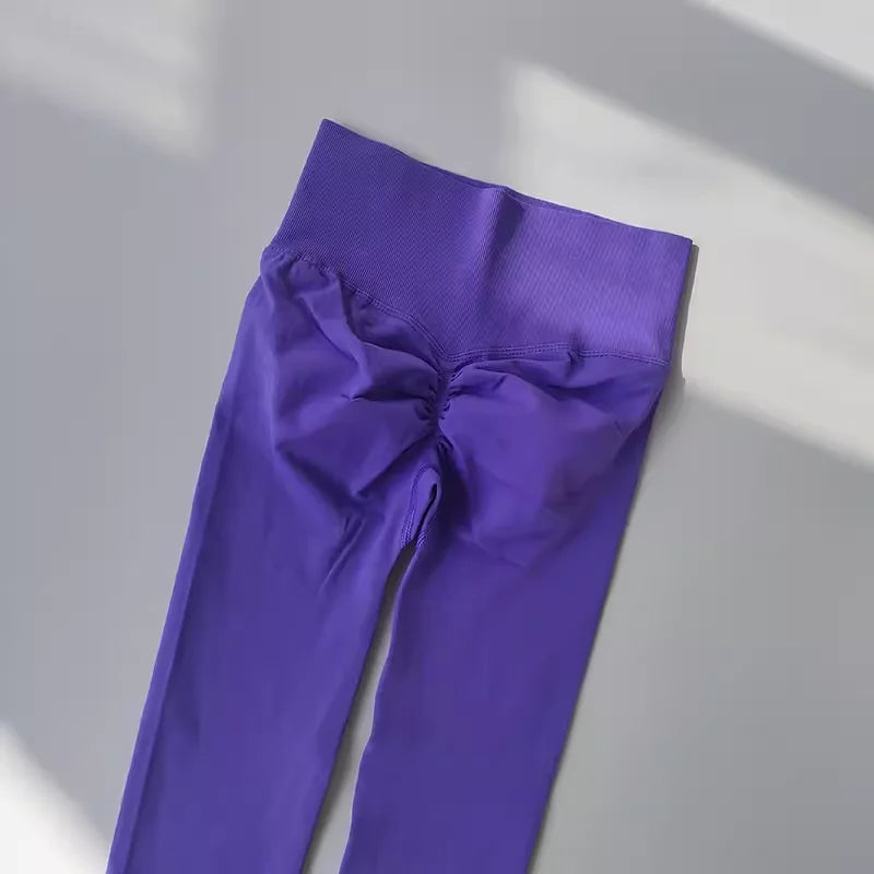 High Waist Yoga Leggings Women Seamless Push Up Sport Leggings Fitness Running Hip Lift Yoga Pants Highly Elastic Gym leggings 