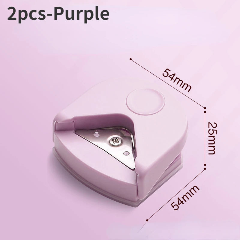 circle cutter button maker Corner round machine corner punching portable paper cutter card photo cutting 