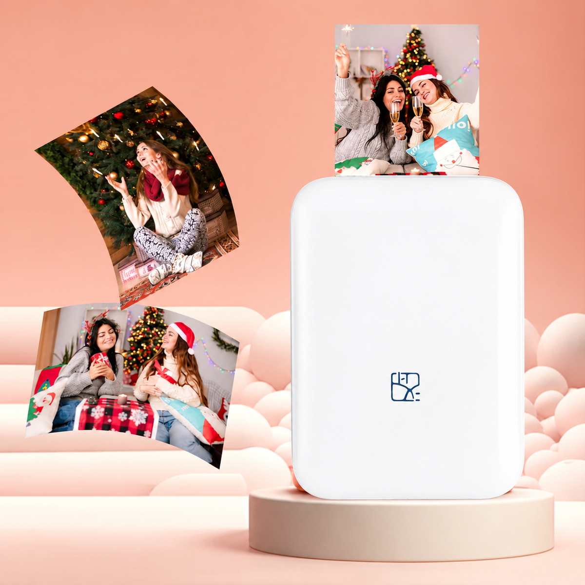 MT53 Bluetooth Pocket Photo Printer & 2 × 3 in Paper Options