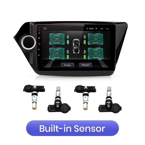 USB Tire Pressure Monitoring System with Internal Sensors