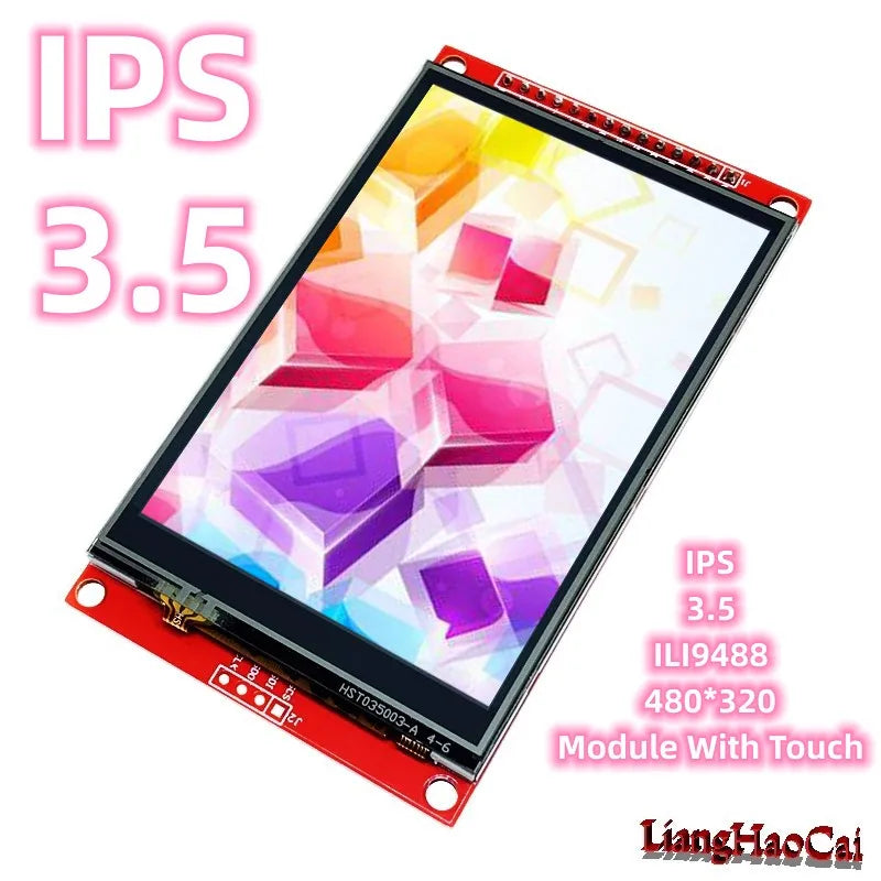 IPS 3,5-palcový displej s dotykovým ovládaním pre ESP32
